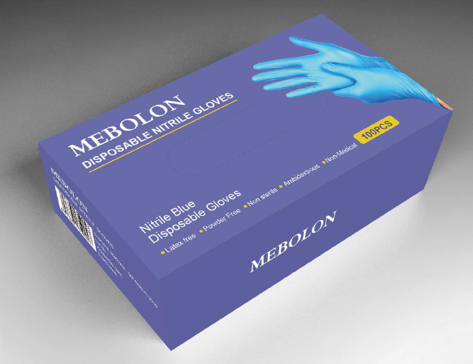 Nitrile Exam Gloves Mebolon - Case