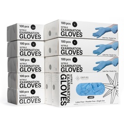 Nitrile Exam Blue Gloves Empire - Case
